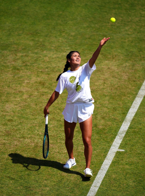Emma Raducanu Practice at HSBC Championships London, June 2025