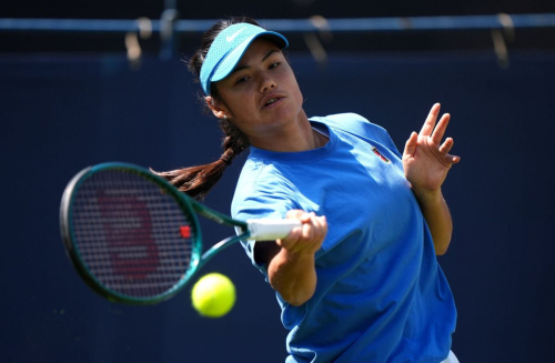 Emma Raducanu Practice Session Eastbourne, June 2025 1