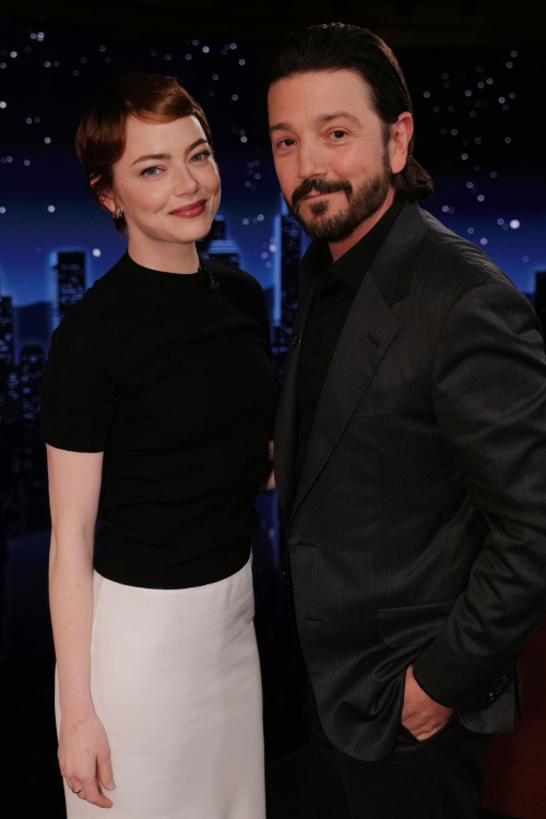 Emma Stone at Jimmy Kimmel Live, June 2025