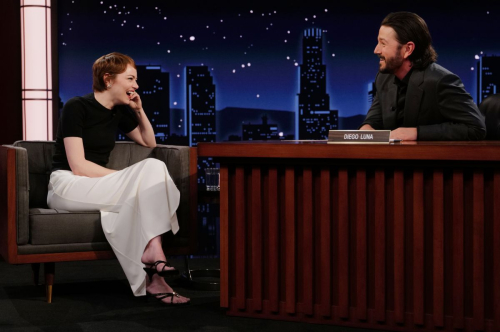 Emma Stone at Jimmy Kimmel Live, June 2025 1