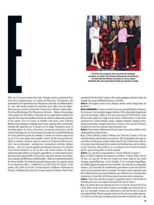 Eva Longoria in Gala Magazine France, June 2025 3
