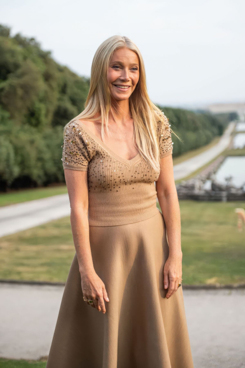 Gwyneth Paltrow at Max Mara Cruise Show, June 2025