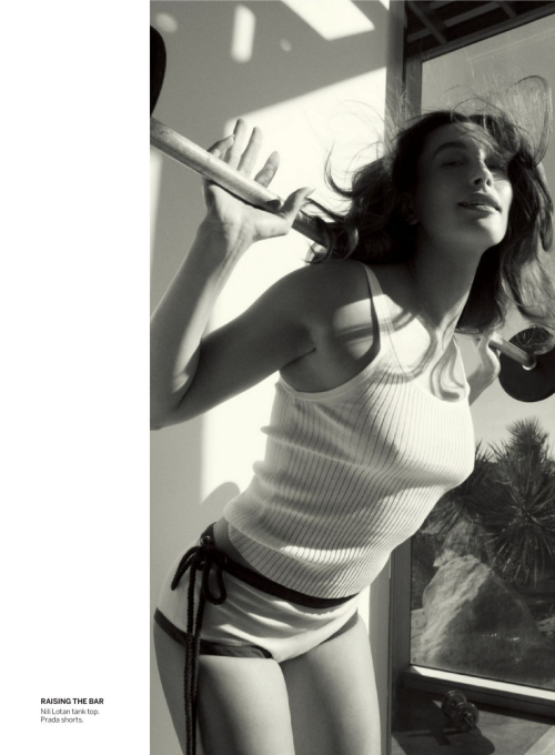 Hailey Bieber in Vogue summer edition, 2025 20