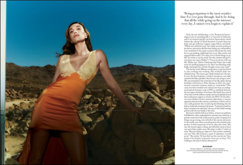 Hailey Bieber in Vogue summer edition, 2025 5