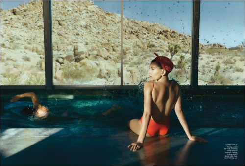 Hailey Bieber in Vogue summer edition, 2025 6