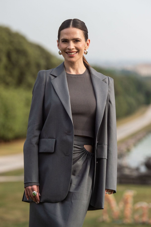 Hayley Atwell at Max Mara Cruise Show, June 2025