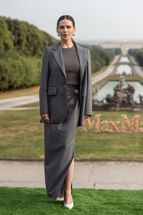 Hayley Atwell at Max Mara Cruise Show, June 2025 1