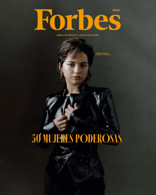 Isabela Merced in Forbes Peru, June 2025