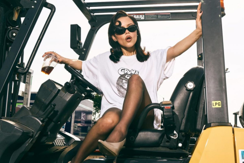Jenna Ortega at Creative Photoshoot, May 2025