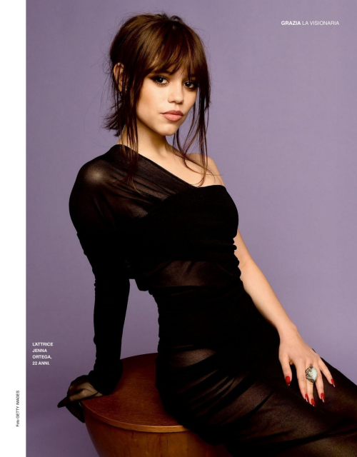 Jenna Ortega in Grazia Italy, June 2025