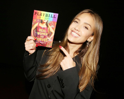 Jessica Alba Backstage at Real Women Have Curves, June 2025 2
