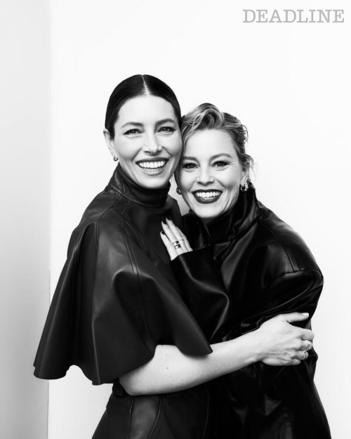 Jessica Biel and Elizabeth Banks for Deadline Magazine, 2025 4