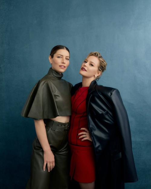 Jessica Biel and Elizabeth Banks for Deadline Magazine, 2025 6