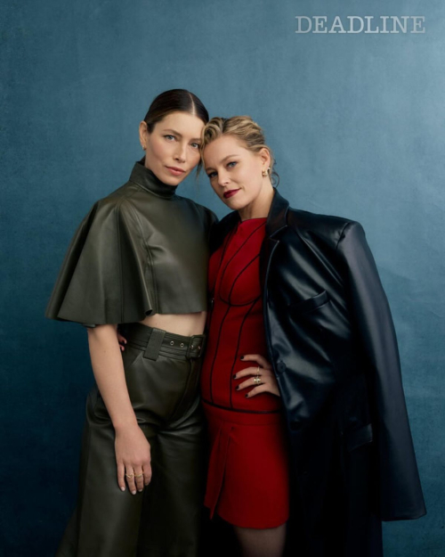 Jessica Biel and Elizabeth Banks for Deadline Magazine, 2025 7