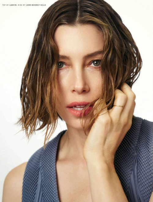 Jessica Biel and Elizabeth Banks in Emmy Magazine, June 2025 10