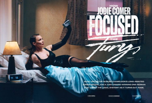 Jodie Comer in GQ Heroes UK Feature, Summer 2025 5