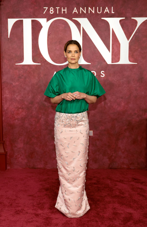 Katie Holmes at Tony Awards in New York City, June 2025 2