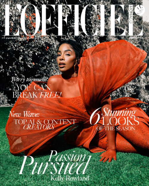 Kelly Rowland for L'Officiel Monaco, Spring/Summer 2025