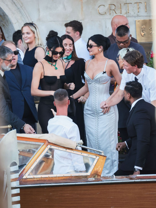 Kendall Kylie Jenner at Jeff Bezos wedding, June 2025