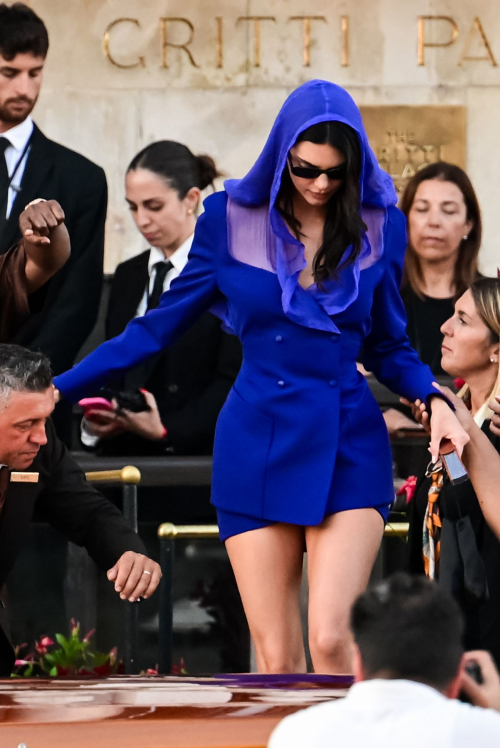 Kendall & Kylie Jenner Outside Gritti Hotel Venice, June 2025