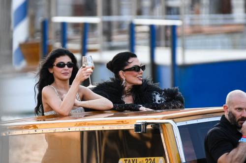Kendall & Kylie Jenner Outside Gritti Hotel Venice, June 2025 3