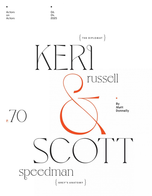 Keri Russell in Variety TV Actors on Actors, June 2025 3