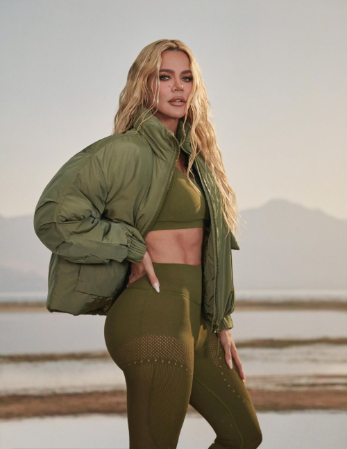 Khloe Kardashian for Fabletics campaign, 2023 9
