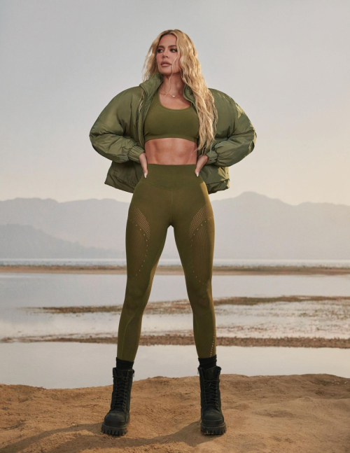 Khloe Kardashian for Fabletics campaign, 2023 10