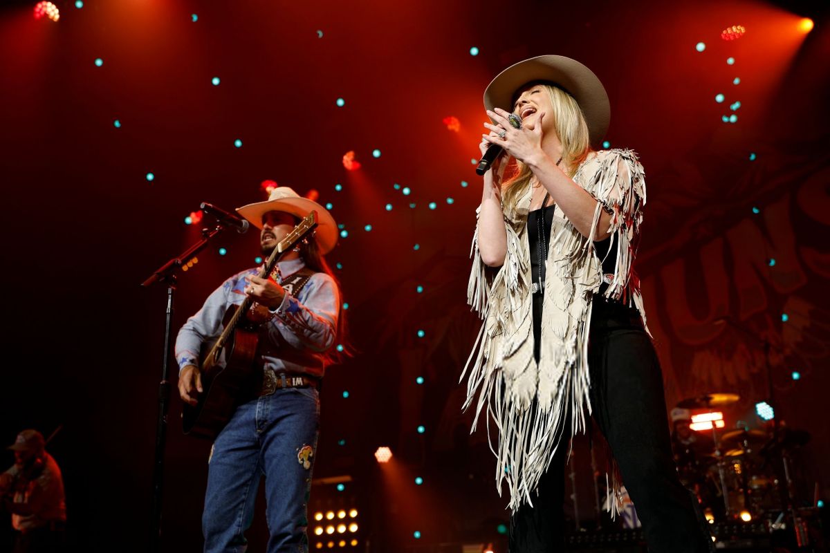 Lainey Wilson at Ian Munsick Tour in Nashville, April 2025