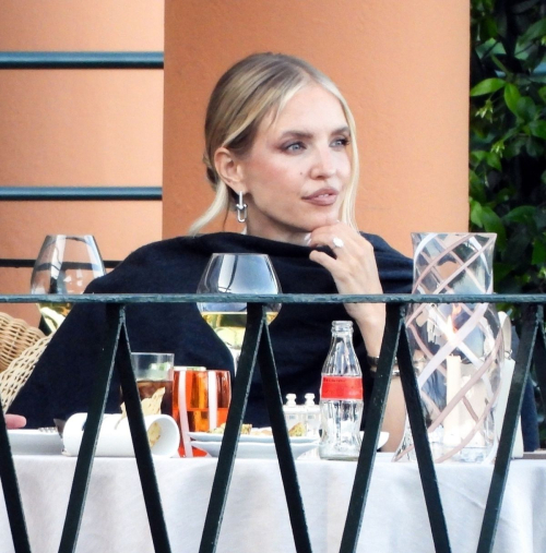 Leonie Hanne Alexandre Galievsky in Portofino, June 2025