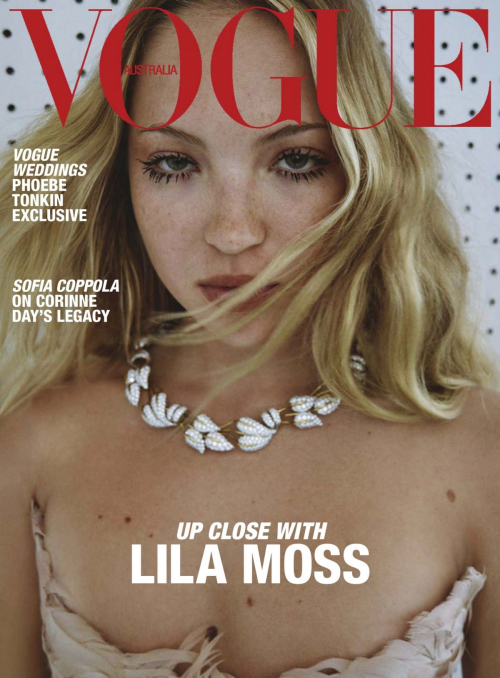 Lila Grace Moss for Vogue Australia, June 2025