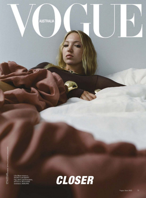 Lila Grace Moss for Vogue Australia, June 2025 15
