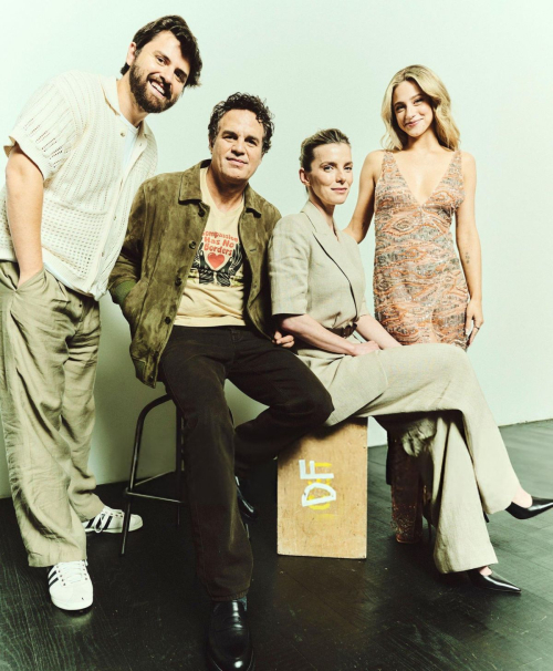 Lili Reinhart and Mark Ruffalo Tribeca Portraits, June 2025 5