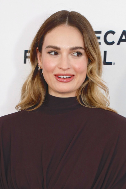Lily James at Relay premiere Tribeca, June 2025 1