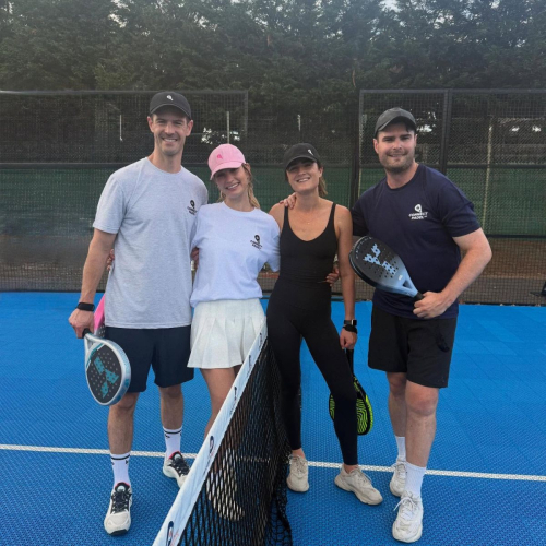 Lily James for Connect Padel UK, 2025 1