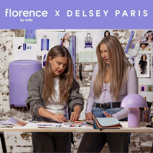 Millie Bobby Brown for Florence by Mills x Delsey, 2025 2