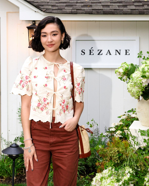 Minnie Mills at Sezane Pop-Up Maidstone, June 2025 4