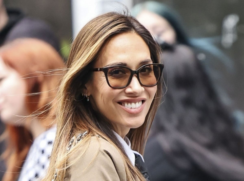 Myleene Klass Leaves Smooth Radio Studio, June 2025 1