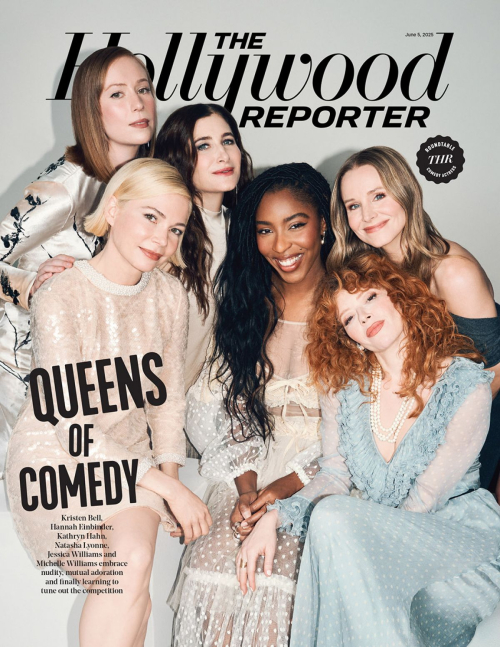 Natasha Lyonne Kristen Bell in THR Roundtable, June 2025