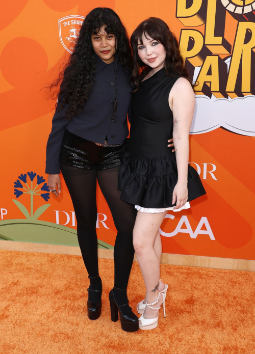 Nuha Jez Izman & Sammi Hanratty at Outreach Block Party, June 2025 1