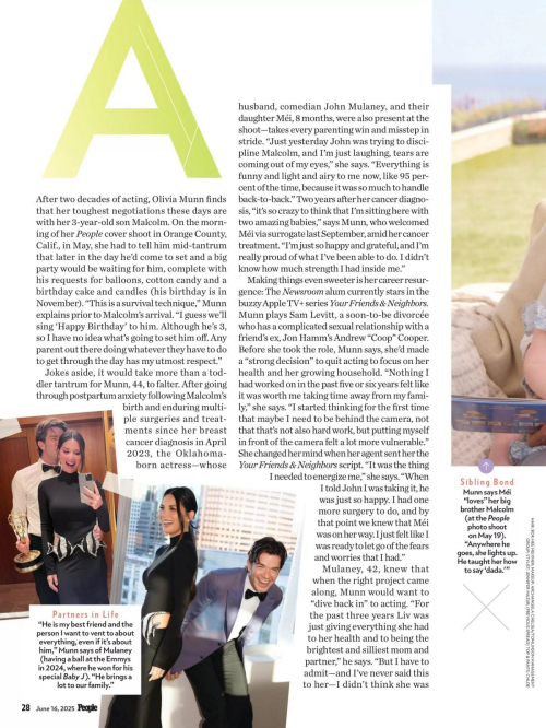 Olivia Munn in People Magazine Feature, June 2025 5