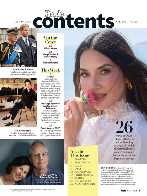 Olivia Munn in People Magazine Feature, June 2025 8
