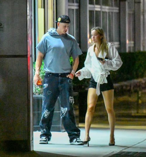 Olivia Ponton and Joe Burrow Night Out NYC, June 2025