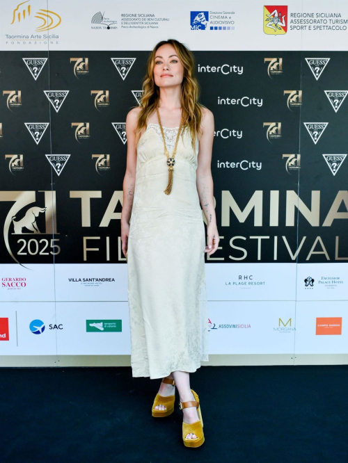 Olivia Wilde at Taormina Film Fest, June 2025