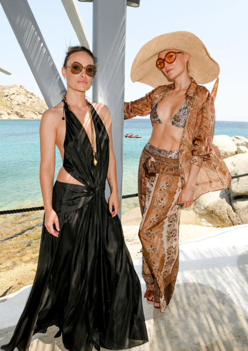 Olivia Wilde at Zimmermann Lunch in Mykonos, June 2025 9