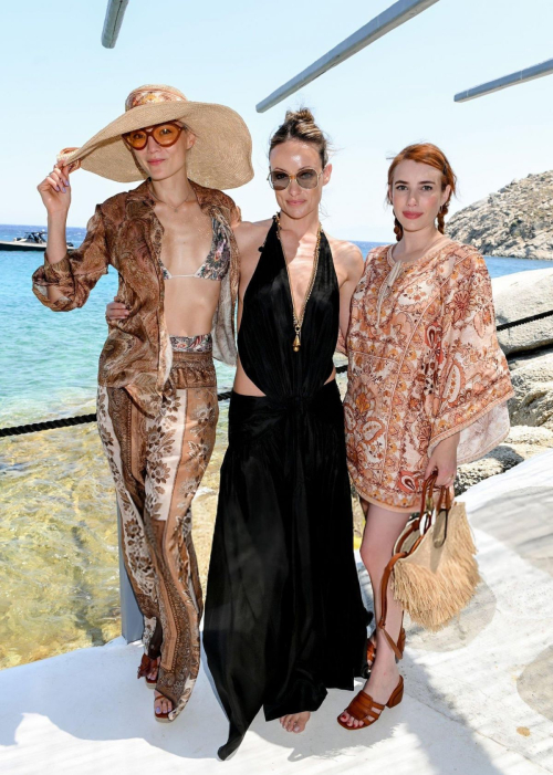 Olivia Wilde at Zimmermann Lunch in Mykonos, June 2025 3