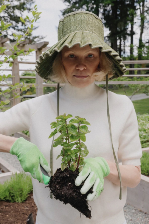 Pamela Anderson for Architectural Digest, June 2025