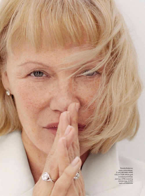 Pamela Anderson in Harper’s Bazaar UK, July/August 2025 12
