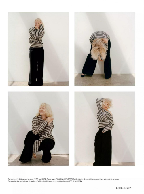 Pamela Anderson in Harper’s Bazaar UK, July/August 2025 8