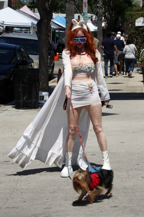 Phoebe Price at Studio City Farmers Market, June 2025